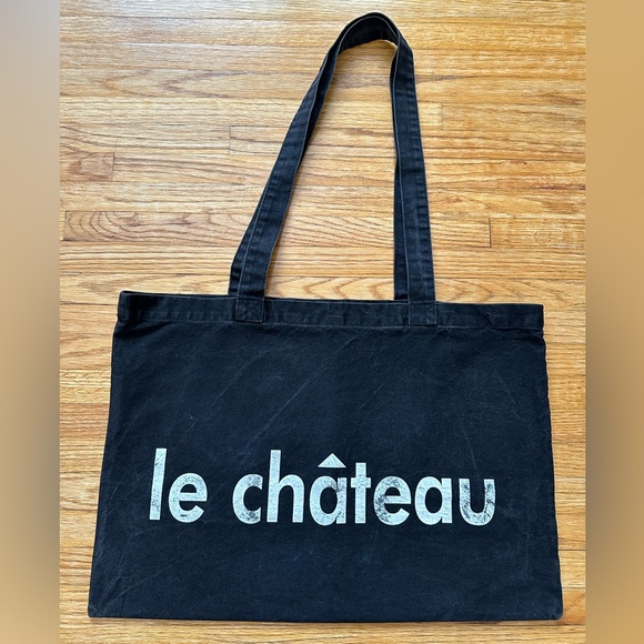 Le Chateau vintage tote - Picture 1 of 4